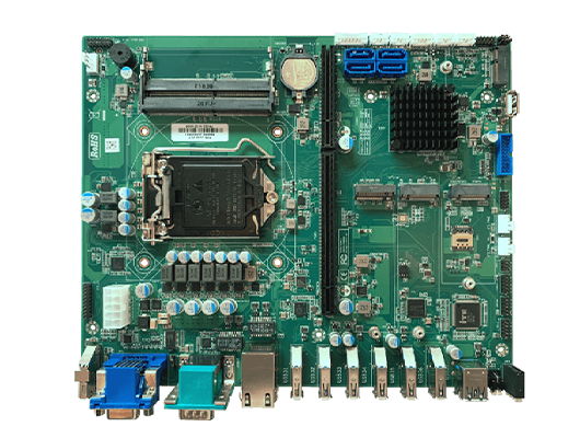 竞翀科技3个M.2的嵌入式尺寸且支持桌面处理器的小型工业主板
