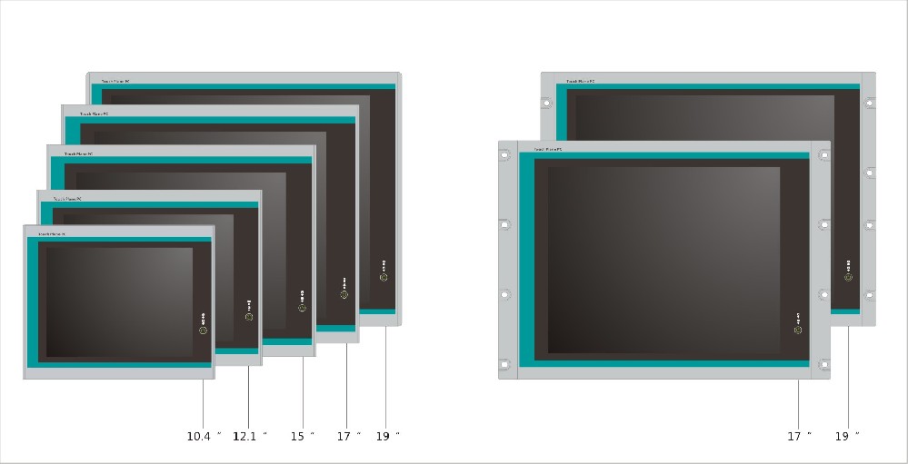 RTP-SR-1XXX 工业电阻触摸一体机 高性能工业一体机